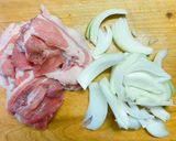 大盛り!洋食屋さんのスタミナパスタ作り方1写真
