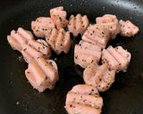 お弁当に♡魚ニソのブラックペッパー炒め作り方3写真