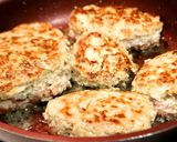 肉汁溢れる!!豆腐入りハンバーグ♬作り方9写真