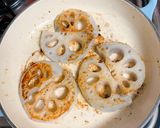 レンコンのステーキ作り方5写真