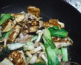 チンゲン菜と豚肉のチャンプル作り方11写真