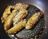揚げずにパリパリ、手羽中の甘辛炒め作り方6写真