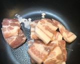 簡単豚バラ肉のケチャップ炒め作り方2写真