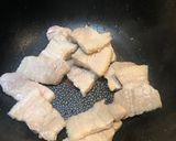 簡単豚バラ肉のケチャップ炒め作り方4写真