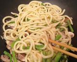アスパラガスとマッシュルームのパスタ作り方4写真
