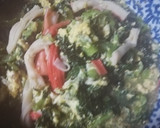 貴女風味で小松菜の卵とじ♥ゆりさん風作り方6写真