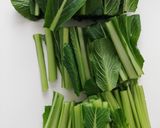 小松菜大量消費！小松菜の塩ダレ炒め作り方1写真