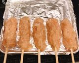 グリルで簡単！鶏つくねの焼き鳥作り方6写真