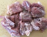 簡単♪鶏肉と茄子のハーブソルト焼き作り方2写真