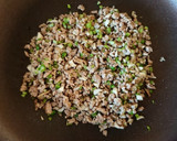 犬用＊挽肉とﾋﾞｰﾌﾝのｺﾞﾏ油炒め②作り方4写真