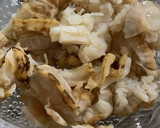 春菊と残り物野菜で【簡単】かた焼きそば作り方4写真