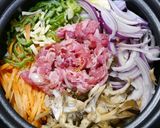 簡単！牛野菜の味噌チーズ煮作り方2写真