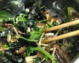 三つ葉と海苔の酢のもの作り方7写真