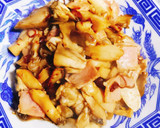 エリンギと舞茸とベーコンのにんにく炒め作り方1写真