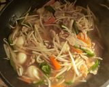 野菜たっぷり～塩焼そばあんかけ作り方4写真
