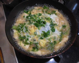 豆苗とお豆富のたまごとじ♪作り方5写真