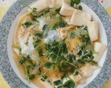 豆苗とお豆富のたまごとじ♪作り方6写真