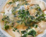 豆苗とお豆富のたまごとじ♪作り方7写真