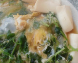 豆苗とお豆富のたまごとじ♪作り方8写真