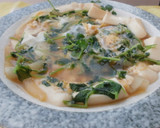 豆苗とお豆富のたまごとじ♪作り方9写真