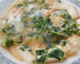 豆苗とお豆富のたまごとじ♪作り方10写真