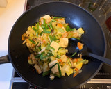 お豆腐とお野菜のクタクタ炒め作り方4写真
