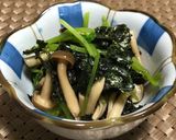 三つ葉と海苔の酢のもの作り方8写真
