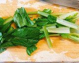 あさりと小松菜（ほうれん草）のお味噌汁作り方2写真