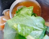 あさりと小松菜（ほうれん草）のお味噌汁作り方5写真