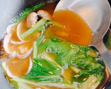 あさりと小松菜（ほうれん草）のお味噌汁作り方6写真