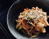 豚肉と野菜と春雨の炒め煮作り方12写真