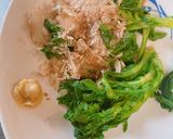 簡単！春菊の鰹節と辛子和え物作り方6写真