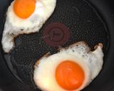 カリっふわ目玉焼き作り方2写真