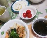 鮭の切り身➕舞茸➕コーンで炊き込み☺️作り方6写真