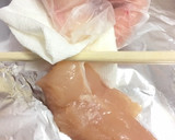 快感⁈簡単キレイ！鶏 ささみの筋の取り方作り方3写真