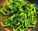 菜の花のバター炒め　ガーリック風味作り方6写真