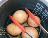 炊飯器DEじゃがいもバター作り方5写真