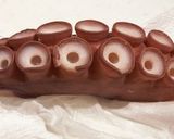 生食用タコの塩麹漬け〜カンタン酢和え！作り方1写真