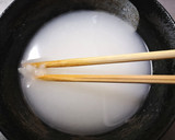 もっちりとっろとろ☆パパっとお餅粥作り方3写真