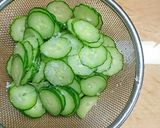 超簡単 カニかまの酢の物作り方1写真