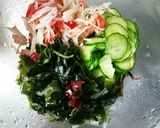 超簡単 カニかまの酢の物作り方4写真