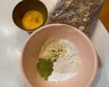 抹茶とナッツのビスコッティ〜大麦粉入〜作り方1写真