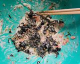 お手軽、乾燥ワカメのかき揚げ作り方2写真