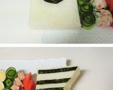 手巻き寿司風楽しいこいのぼりサンドイッチ作り方7写真