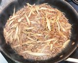 フライパンで♬ひき肉とゴボウのひつまぶし作り方4写真