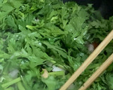 春菊と残り物野菜で【簡単】かた焼きそば作り方14写真