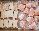 鷄ささみと厚揚げの甘辛だれ作り方1写真