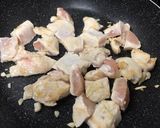 鶏肉のハーブソルトクリームパスタ☆作り方2写真