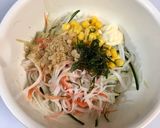 ほんだしde味付バッチリ☘️和風サラダ作り方2写真