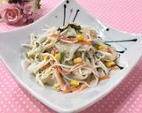ほんだしde味付バッチリ☘️和風サラダ作り方3写真